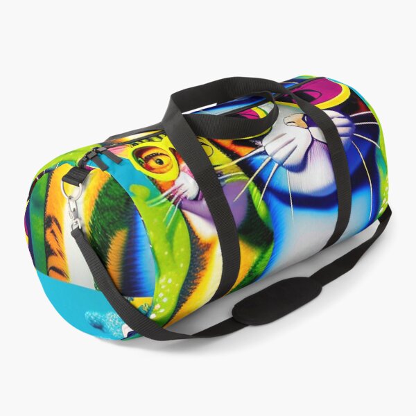 Item preview, Colorful cats popart wearing sunglasses designed and sold by Neo-Expression.