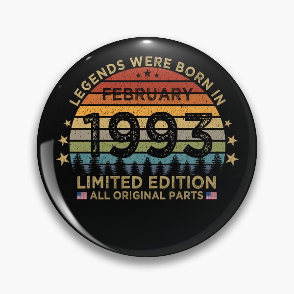 Item preview, Legends Were Born In February 1993 Limited Edition Patriotic designed and sold by cssdru.