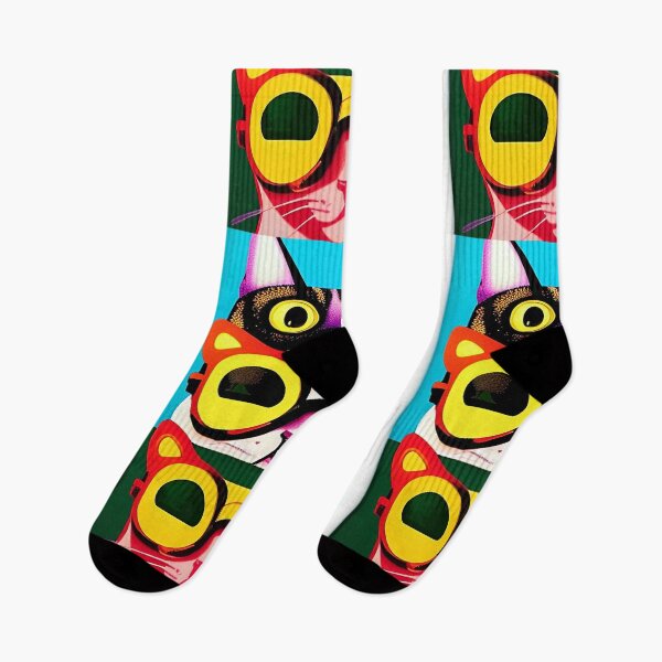 Item preview, Colorful cats popart designed and sold by Neo-Expression.