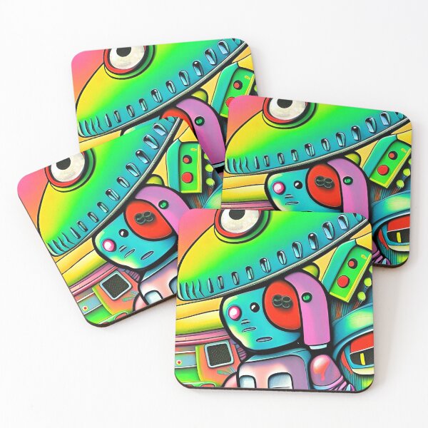 Item preview, Colorful abstract and vibrant pop art designed and sold by Neo-Expression.