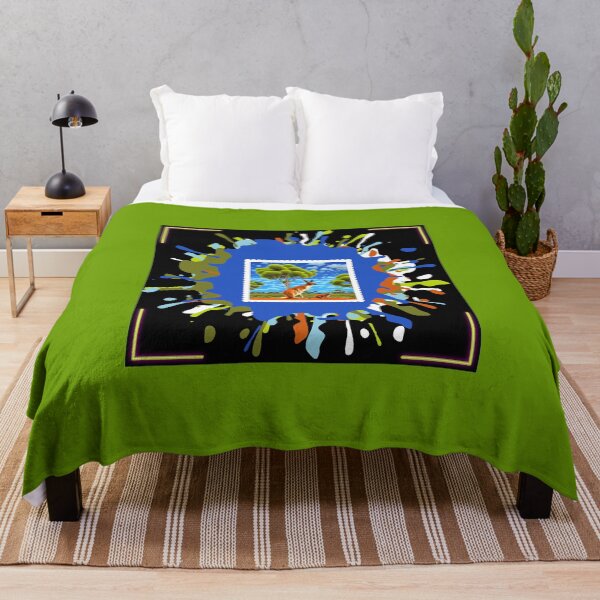 Item preview, Kangaroo & Joey in Impressionist Style design designed and sold by CoyoteGifts.
