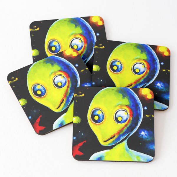 Item preview, Alien painting designed and sold by shrolts.
