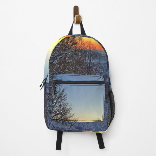 Item preview, Clear sunset on winter evening designed and sold by frankuffmann.