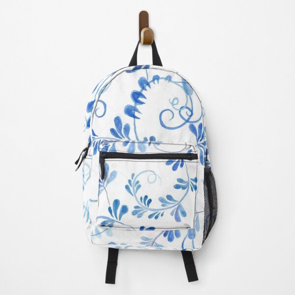 Item preview, soft simple minimalist white blue design pattern designed and sold by Vkhandekar.