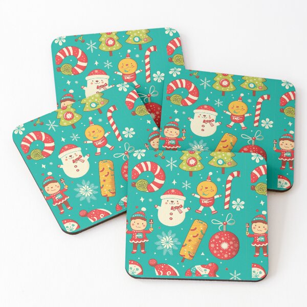 Item preview, Kids wallpaper Christmas pattern #8 designed and sold by FunArt4You.