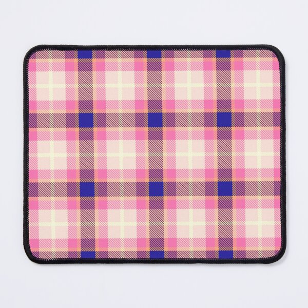 Item preview, Pink and blue checkered pattern. designed and sold by MirBer.