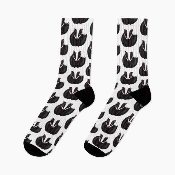 Item preview, Cute Skunk Drawing designed and sold by WeHeartAnimals.