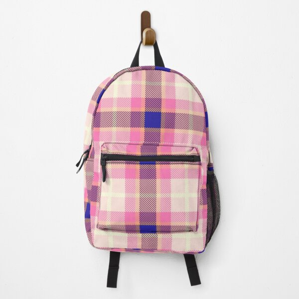 Item preview, Pink and blue checkered pattern. designed and sold by MirBer.