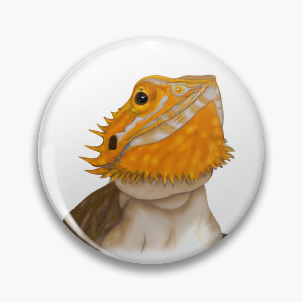 Artikelvorschau, Cute Bearded Dragon Drawing entworfen und verkauft von WeHeartAnimals.