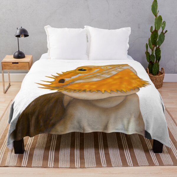 Item preview, Cute Bearded Dragon Drawing designed and sold by WeHeartAnimals.