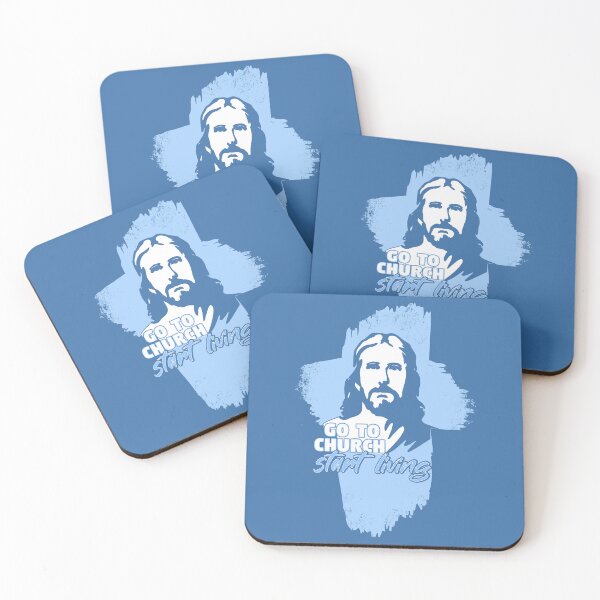Item preview, "Go to Church, start living". Perfect gift Idea for a preacher, priest, pastor, minister. designed and sold by funnycolors.