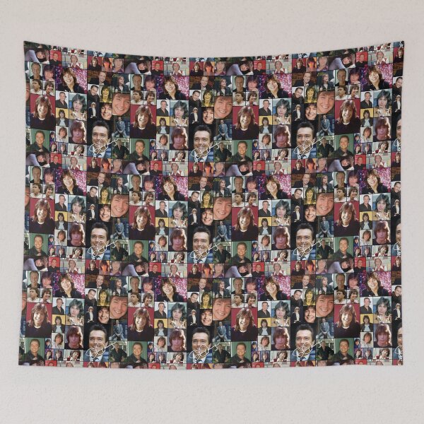Item preview, D Cassidy Celebrity Montage Pattern designed and sold by Frankie@ BritishMadeGifts.