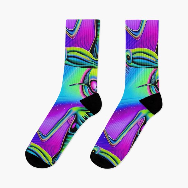 Item preview, Trippy colorful alien meditation art designed and sold by Neo-Expression.