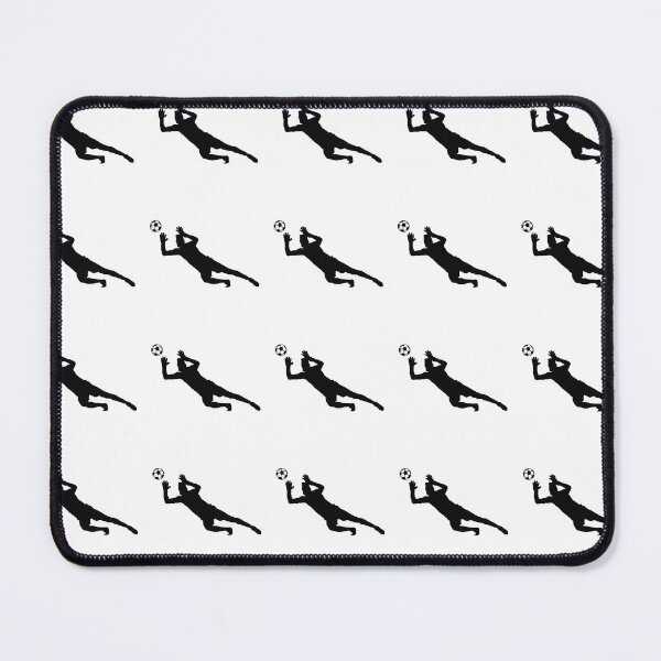 Item preview, Goal Keeper, Soccer player, soccer Silhouette, Soccer player kicking a ball designed and sold by BlueDiamond-19.