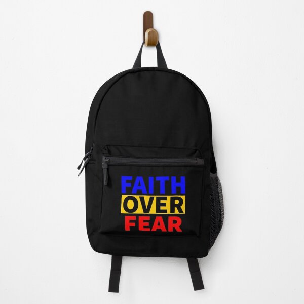 Item preview, Faith over Fear | Do not Fear, keep Faith | Faith rules the world | Fear loses, Faith wins | K367 | designed and sold by K367.