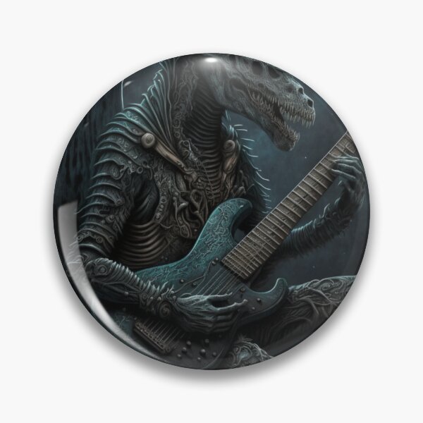 Item preview, Alien guitar player, Guitarist UFO, Space Sci-fi art designed and sold by YZO-Design.