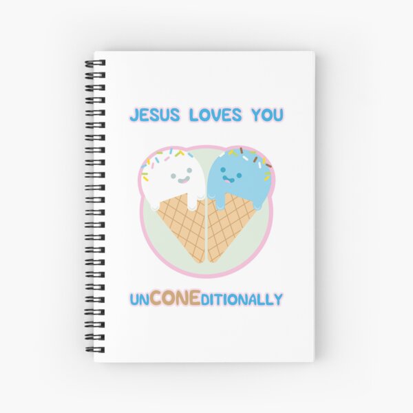 Unconeditionally Spiral Notebook