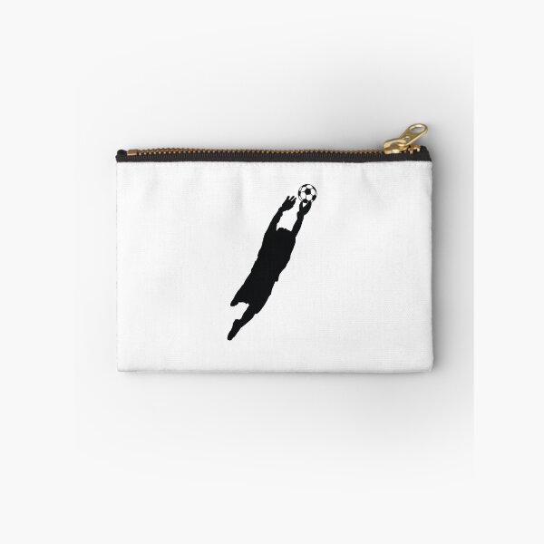 Item preview, Goal Keeper, Soccer player, soccer Silhouette, Soccer player kicking a ball designed and sold by BlueDiamond-19.