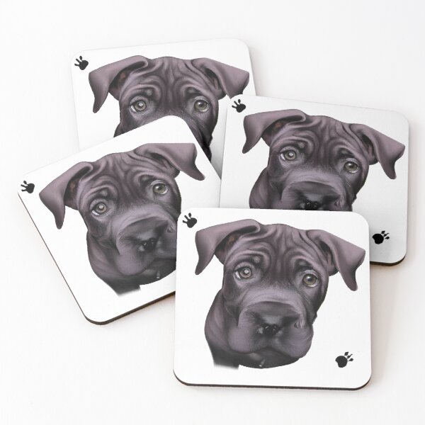 Item preview, Cute Cane Corso Drawing designed and sold by WeHeartAnimals.