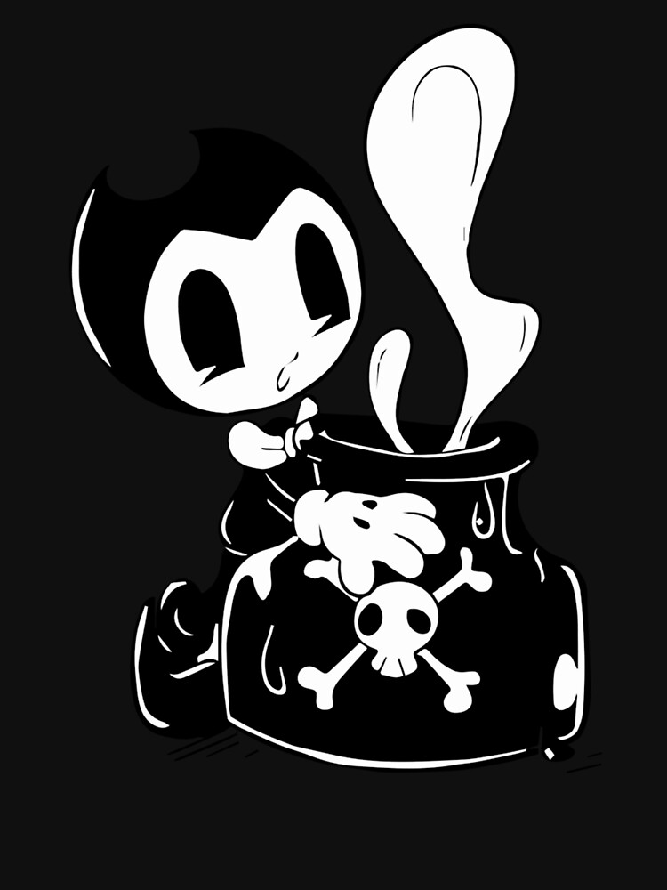 Bendy Ink Demon Concept Art T-Shirt