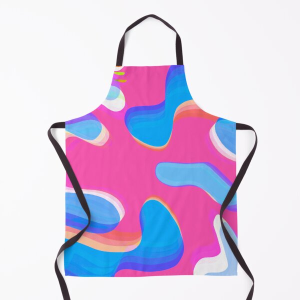 Item preview, Multicolor Neon Pink, Neon Blue, Purple, White and Blue Tones Bubbly Pattern Design designed and sold by theprintedclub.