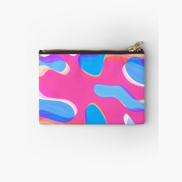 Item preview, Multicolor Neon Pink, Neon Blue, Purple, White and Blue Tones Bubbly Pattern Design designed and sold by theprintedclub.