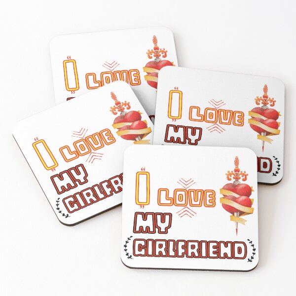 Item preview, I Love My Girlfriend : Quote Design designed and sold by QuotezArtist.
