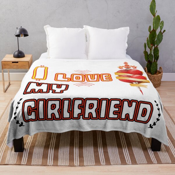 Item preview, I Love My Girlfriend : Quote Design designed and sold by QuotezArtist.