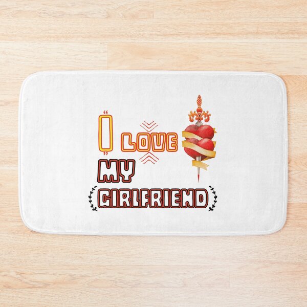 Item preview, I Love My Girlfriend : Quote Design designed and sold by QuotezArtist.