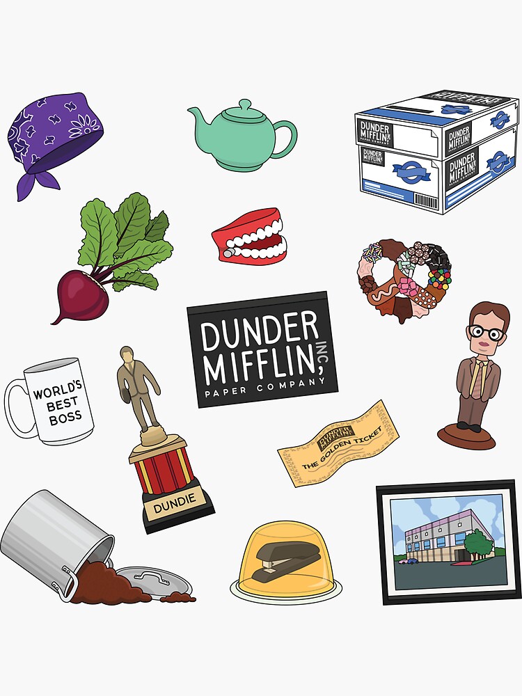 Dunder Mifflin - The Office - Sticker