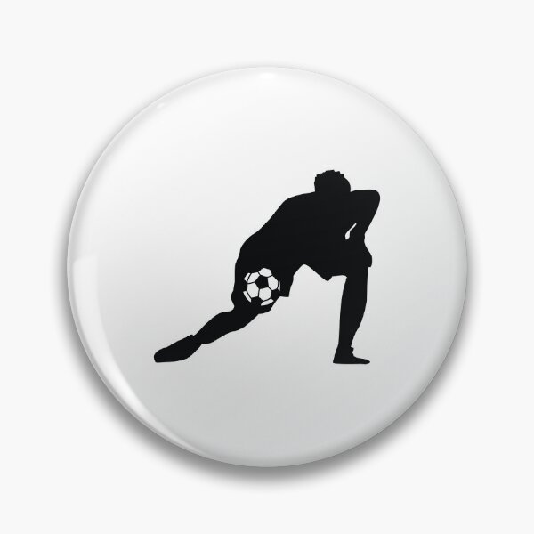 Item preview, Goal Keeper, Soccer player, soccer Silhouette player designed and sold by BlueDiamond-19.