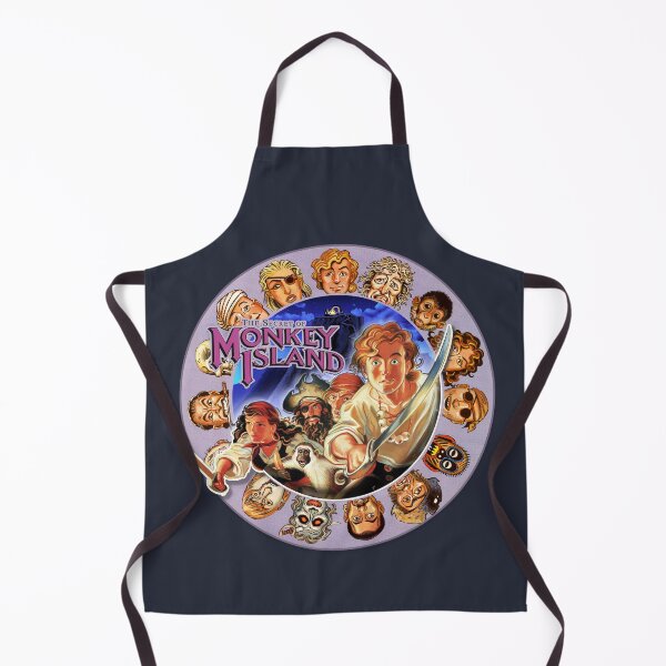 Item preview, Secret of Monkey Island - Pirate Codewheel with logo - Classic MS-DOS point and click graphic adventure game! designed and sold by RetroTeeStudio.