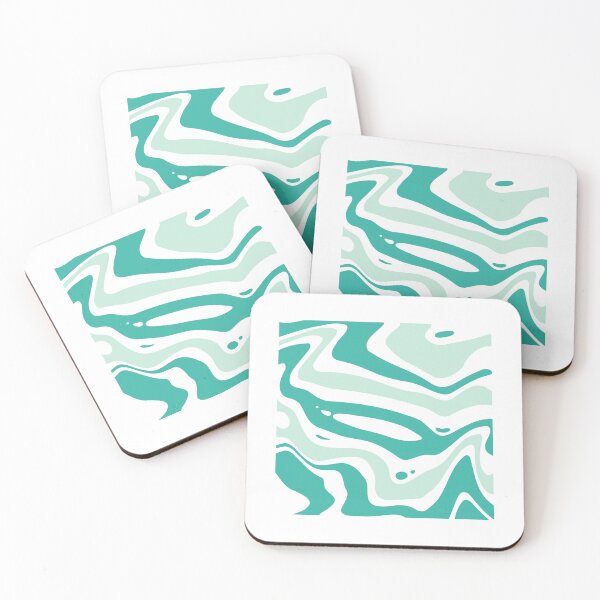 Item preview, Mint blue pattern  designed and sold by IceyDel.