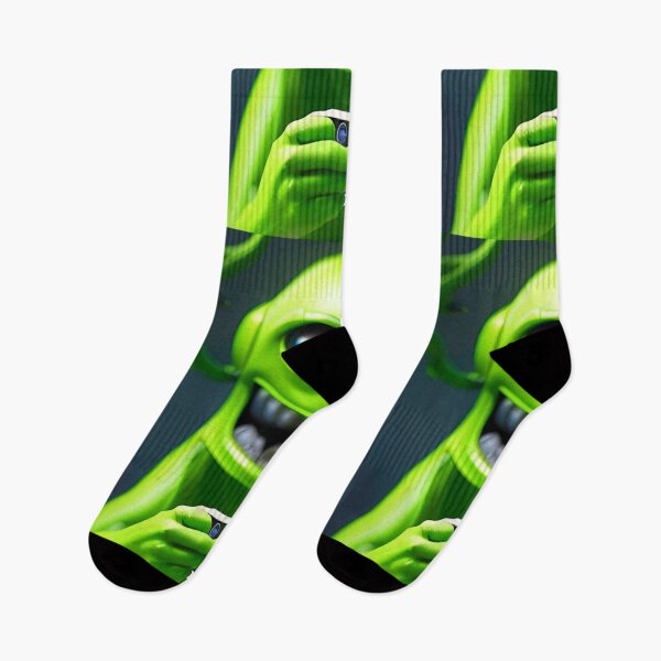 Item preview, Green Alien Art. Funny Alien selfie phone designed and sold by Neo-Expression.