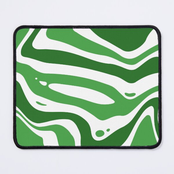 Artikelvorschau, Green wavy pattern  entworfen und verkauft von IceyDel.