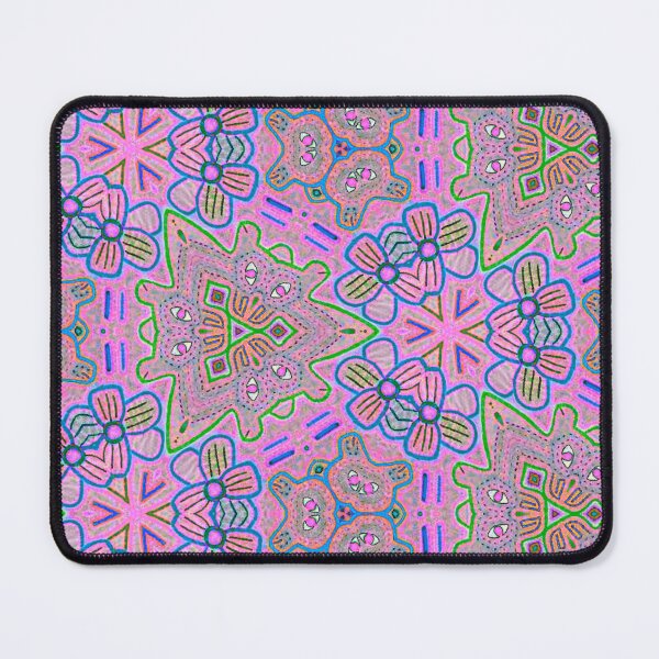 Item preview, Mola Embroidery Pattern of Flowers and Animals designed and sold by ZenArt-Fern.