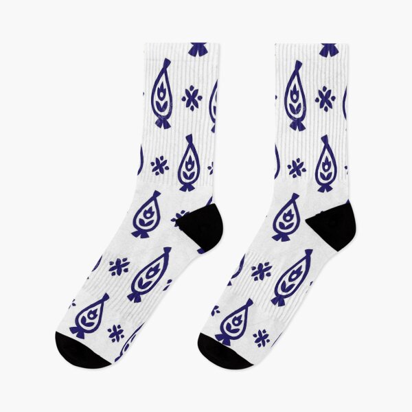 Item preview, indian hand block pattern blue design designed and sold by Vkhandekar.