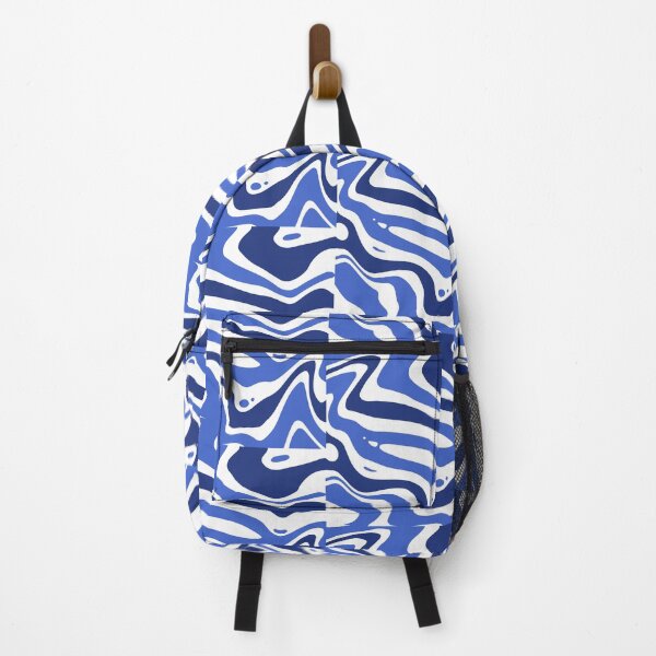 Item preview, Deep blue wavy pattern designed and sold by IceyDel.