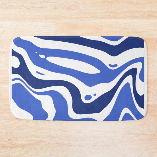 Artikelvorschau, Deep blue wavy pattern entworfen und verkauft von IceyDel.
