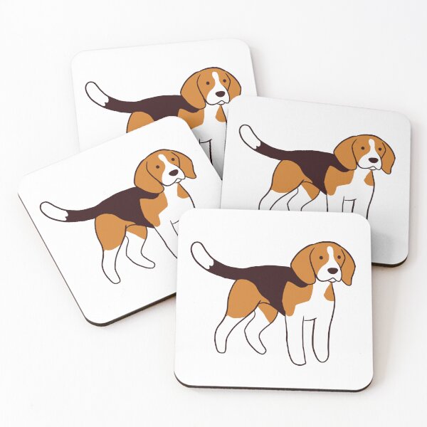 Item preview, Beagle dog cute illustration  designed and sold by Yarafantasyart.