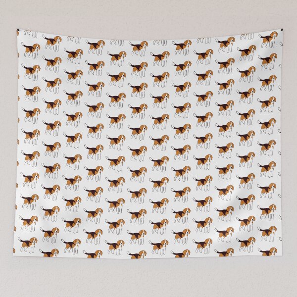 Item preview, Beagle dog cute illustration  designed and sold by Yarafantasyart.