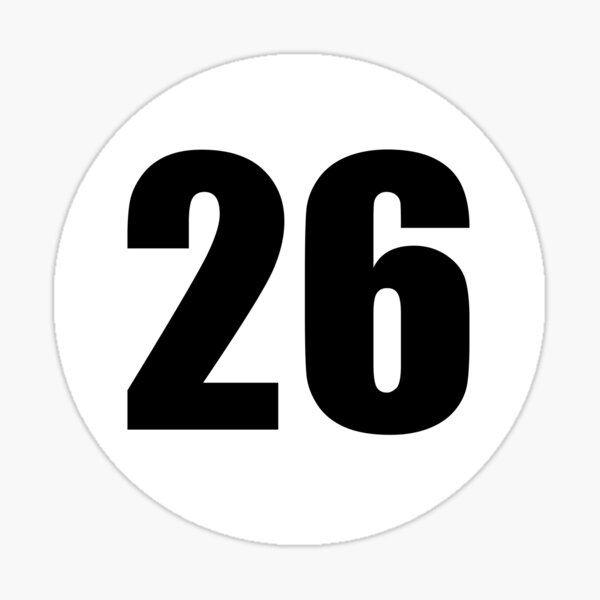 racing-number-26-sticker-for-sale-by-stickerwicker-redbubble