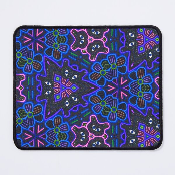 Item preview, Mola Embroidery Pattern of Flowers and Animals designed and sold by ZenArt-Fern.