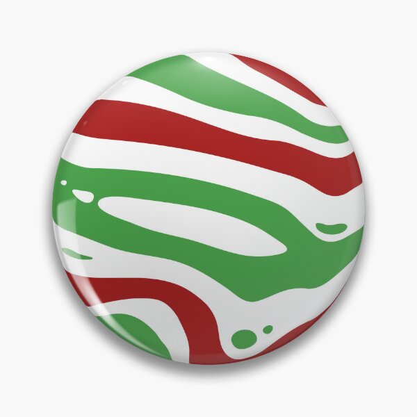 Artikelvorschau, Christmas green and red wavy pattern entworfen und verkauft von IceyDel.
