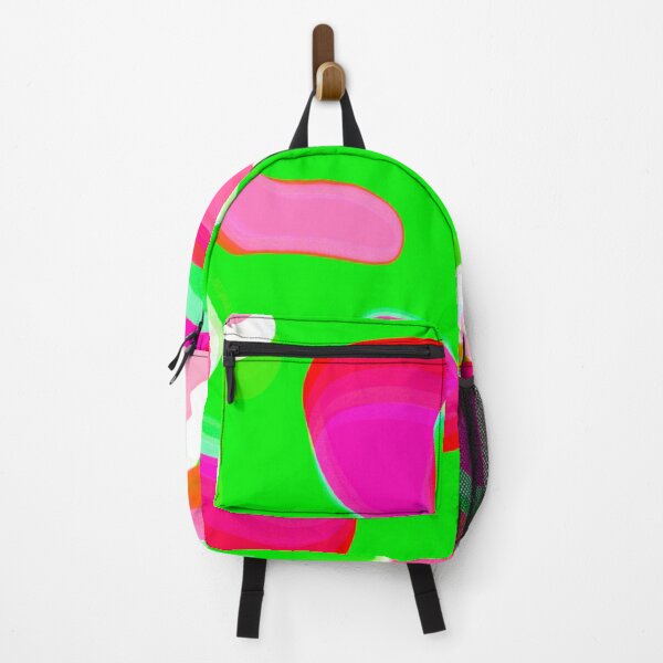 Item preview, Multicolor Neon Pink, Neon Green, White and Pink Tones Bubbly Pattern Design designed and sold by theprintedclub.
