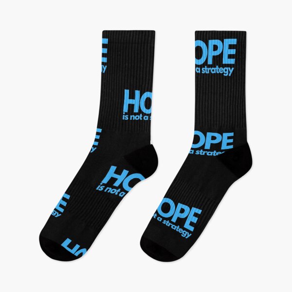 Item preview, Hope Is Not A Strategy - Blue designed and sold by ElementJourney.