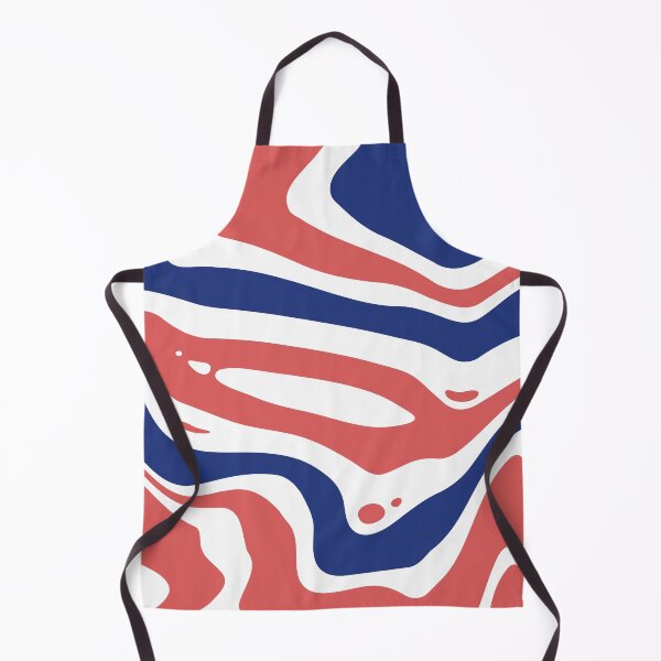 Artikelvorschau, Blue and red wavy pattern entworfen und verkauft von IceyDel.