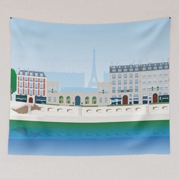 Item preview, Paris on the imaginary quays designed and sold by ladstudio.