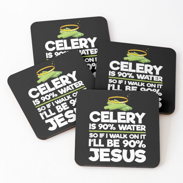 Item preview, Celery Jesus Funny Christian Humor designed and sold by JackCurtis1991.