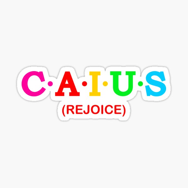 Item preview, Caius - rejoice. designed and sold by Koolstudio.
